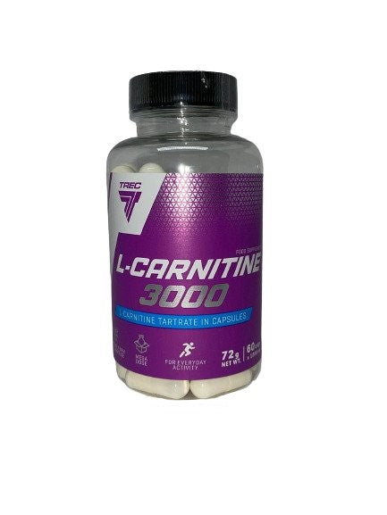 Trec Nutrition L-Carnitine 3000 - 60 caps - Sports Supplements at MySupplementShop by Trec Nutrition