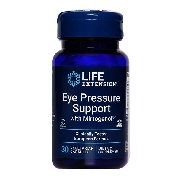 Life Extension Eye Pressure Support with Mirtogenol - 30 vcaps - Health and Wellbeing at MySupplementShop by Life Extension