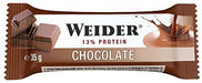 Weider Carbohydrate & Protein Bar, Chocolate - 24 bars | High-Quality Protein Bars | MySupplementShop.co.uk