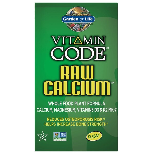 Garden of Life Vitamin Code Raw Calcium - 60 vcaps - Vitamins & Minerals at MySupplementShop by Garden of Life