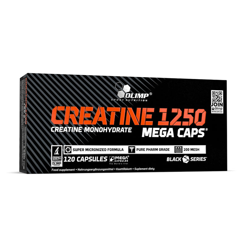 Olimp Nutrition Creatine 1250 Mega Caps - 120 caps | High-Quality Creatine Supplements | MySupplementShop.co.uk