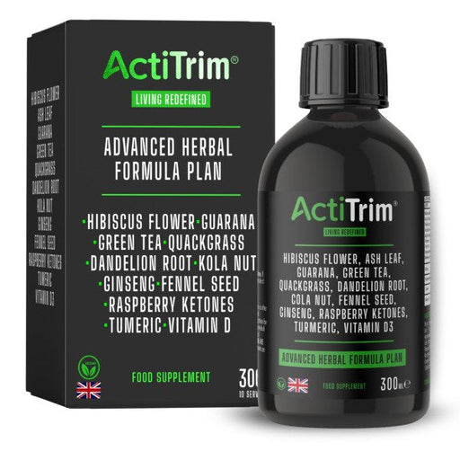 ActiTrim Advanced Herbal Formula Plan - 300 ml. | High-Quality Green Tea | MySupplementShop.co.uk