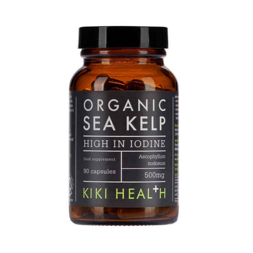 KIKI Health Sea Kelp Organic, 500mg - 90 caps | High-Quality Health and Wellbeing | MySupplementShop.co.uk