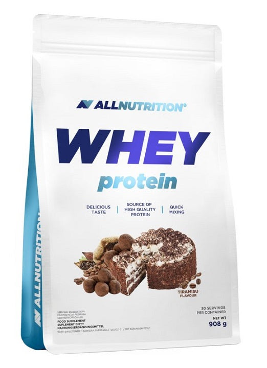 Allnutrition Whey Protein, Tiramisu - 908 grams | High-Quality Protein | MySupplementShop.co.uk