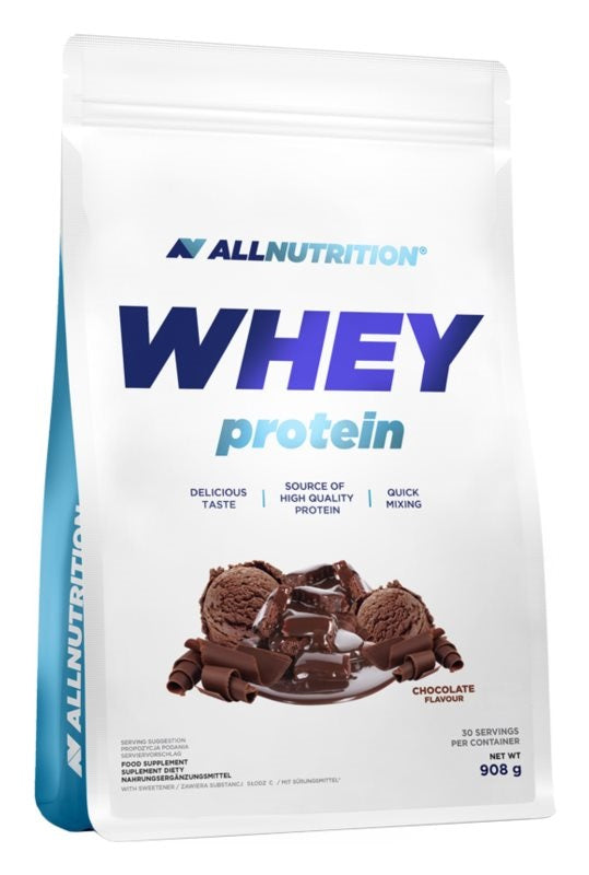 Allnutrition Isolate Protein, Chocolate - 908 grams | High-Quality Protein | MySupplementShop.co.uk