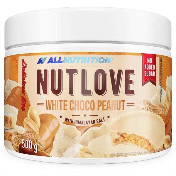 Allnutrition Nutlove, White Choco Peanut - 500g | High-Quality Combination Multivitamins & Minerals | MySupplementShop.co.uk