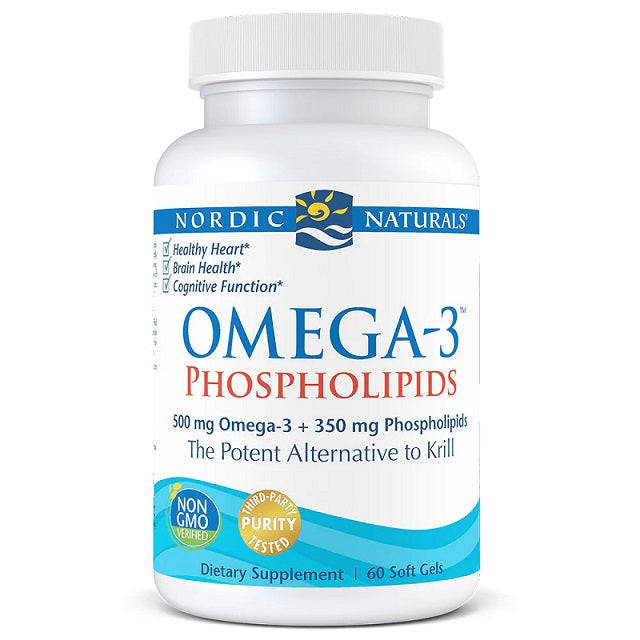 Nordic Naturals Omega-3 Phospholipids, 500mg - 60 softgels - Default Title - Omegas, EFAs, CLA, Oils at MySupplementShop by Nordic Naturals