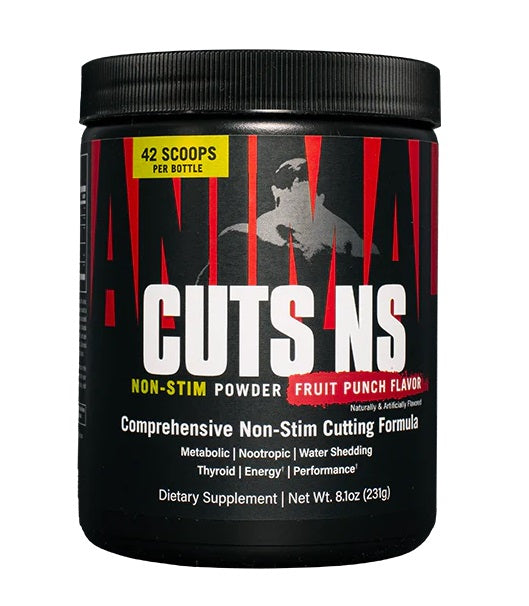 Animal Cuts Non-Stim Powder, Fruit Punch - 231g - Pre Workout at MySupplementShop by Universal Nutrition