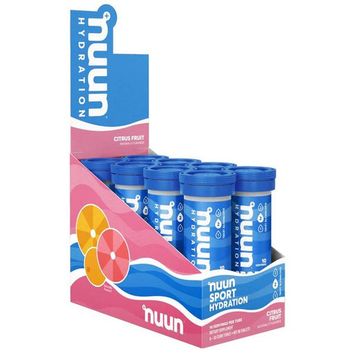 Sport Hydration, Citrus Fruit - 8 x 10 count tubes by Nuun at MYSUPPLEMENTSHOP.co.uk