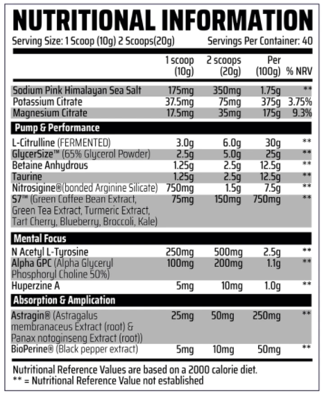 Chemical Warfare Nitro Pump Caribbean Crush 400g | High-Quality Fitness & Nutrition | MySupplementShop.co.uk