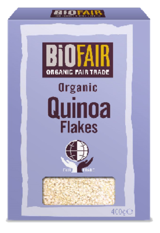 BioFair Organic Fair Trade Quinoa Flakes 500g | High-Quality Health Foods | MySupplementShop.co.uk